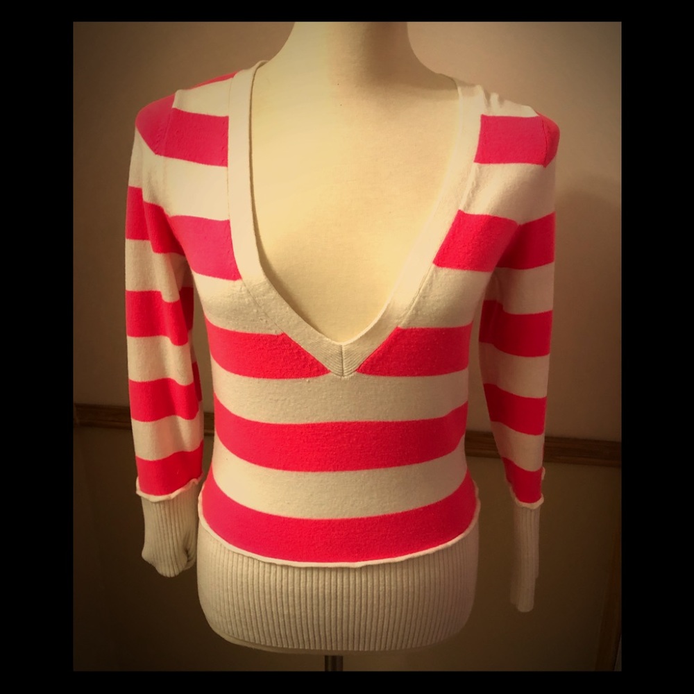Deep V-Neck Sweater